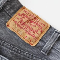 画像9: LEVI'S 501 GRAY DENIM PANTS "INSEAM SINGLE" "made in USA" 【W28程度】 (9)