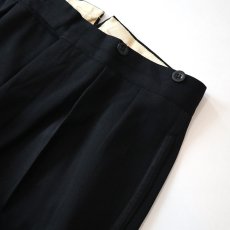 画像4: OLD MITIN WOOL EURO TUCK TUXEDO SLACKS (4)