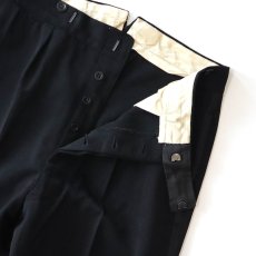 画像5: OLD MITIN WOOL EURO TUCK TUXEDO SLACKS (5)