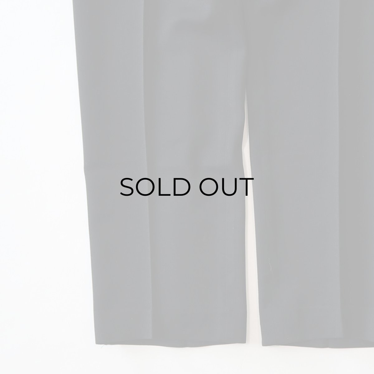 画像7: OLD MITIN WOOL EURO TUCK TUXEDO SLACKS (7)