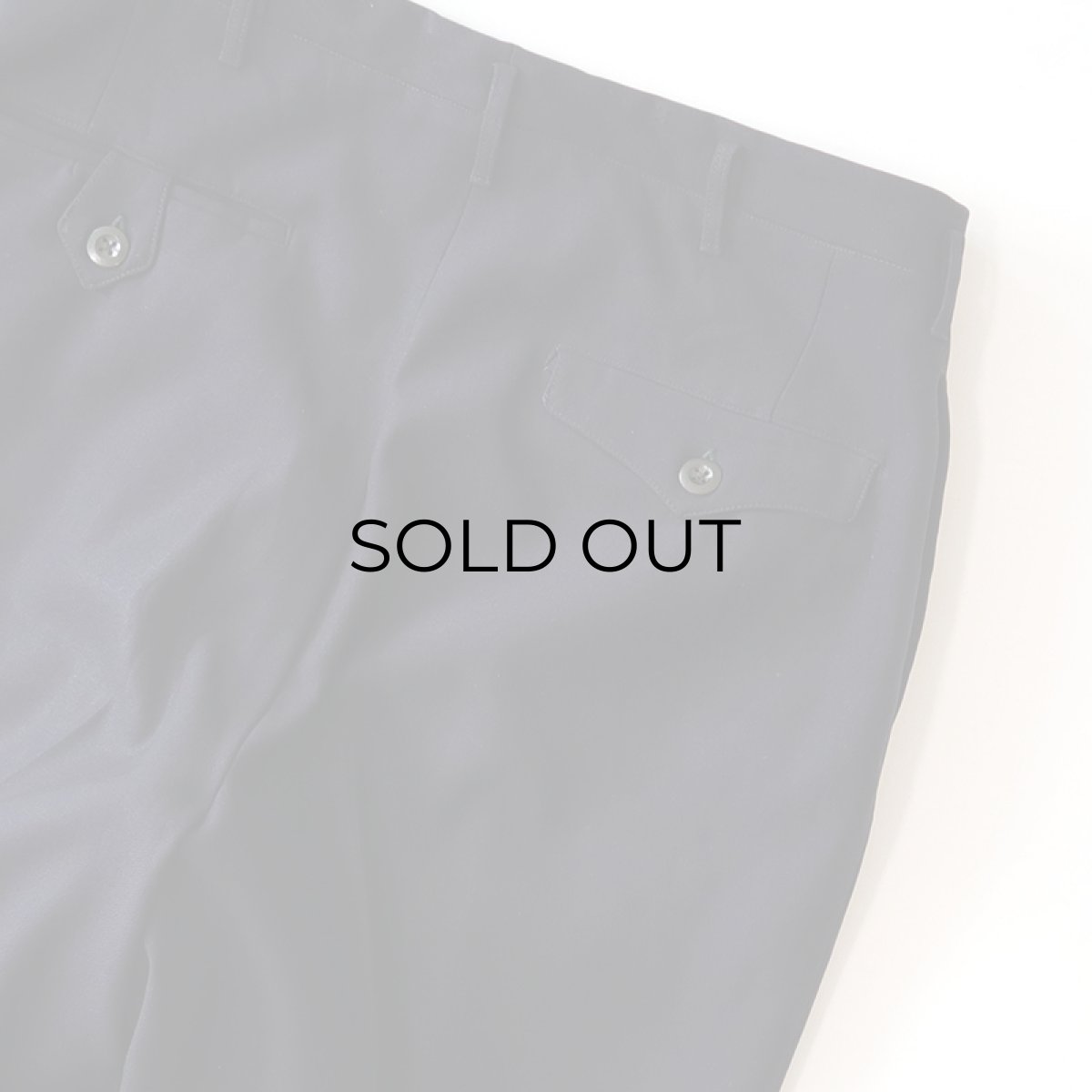 画像6: 〜50's UNKNOWN BRAND WOOL TUCK SLACKS (6)