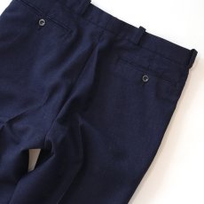 画像6: OLD UNKNOWN BRAND WOOL RAYON EURO TUCK DRESS SLACKS (6)