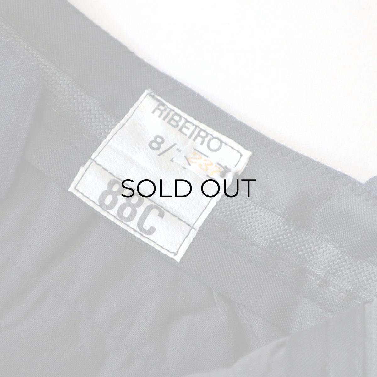 画像7: OLD UNKNOWN BRAND WOOL RAYON EURO TUCK DRESS SLACKS (7)