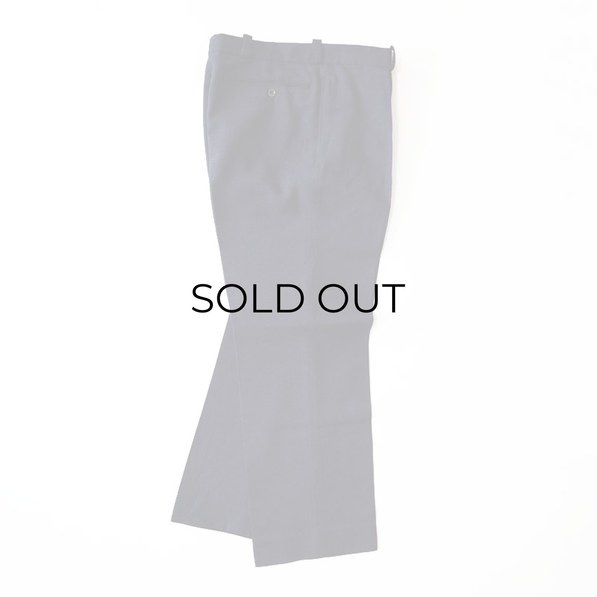 画像2: OLD UNKNOWN BRAND WOOL RAYON EURO TUCK DRESS SLACKS (2)