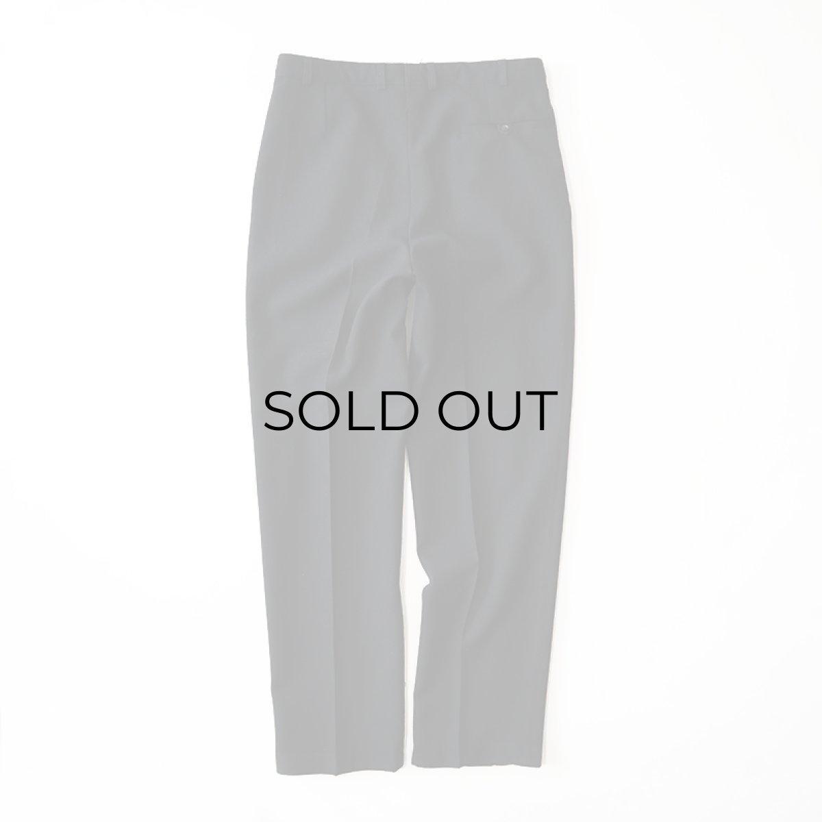 画像3: OLD UNKNOWN BRAND WOOL EURO TUCK DRESS SLACKS (3)