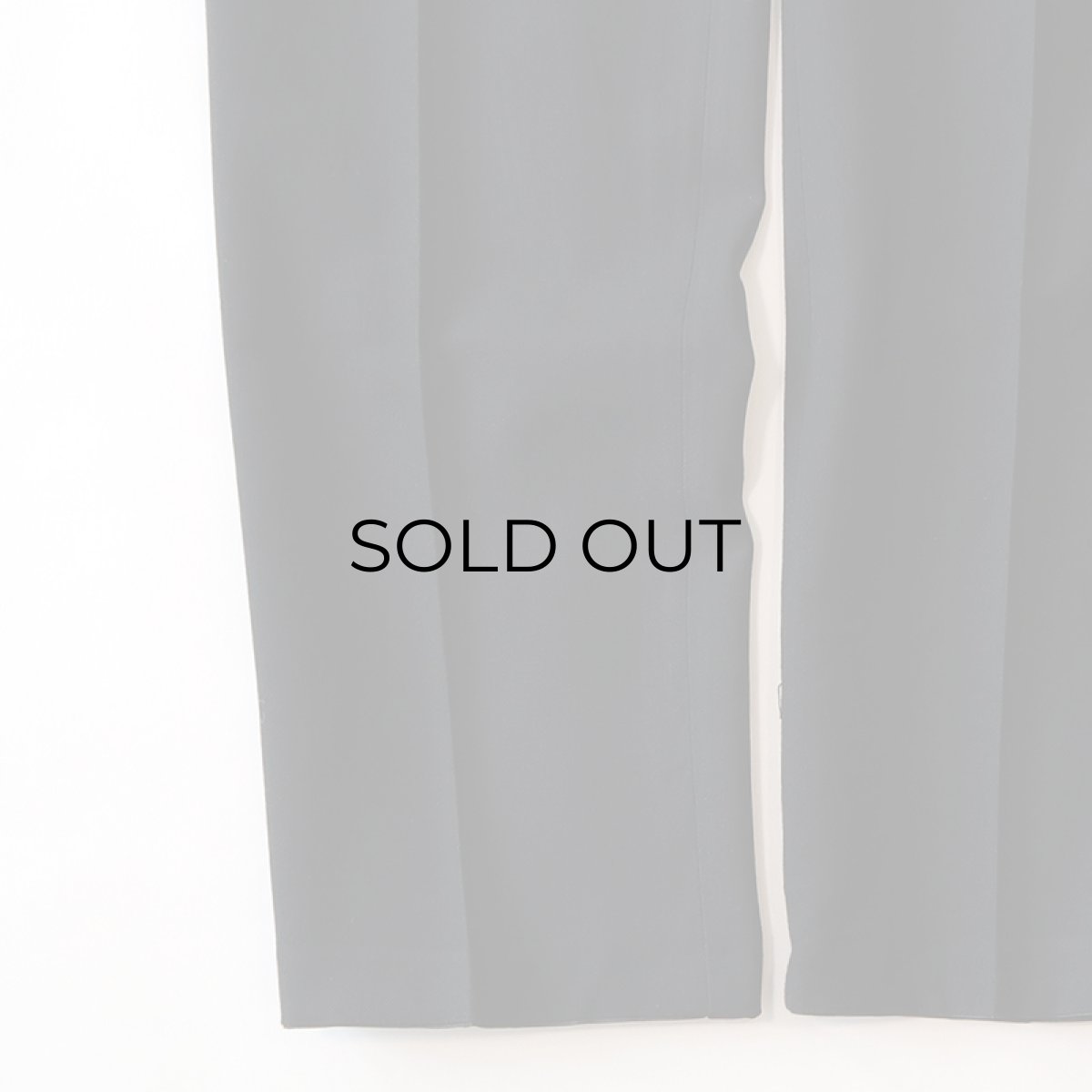 画像6: OLD UNKNOWN BRAND WOOL EURO TUCK DRESS SLACKS (6)