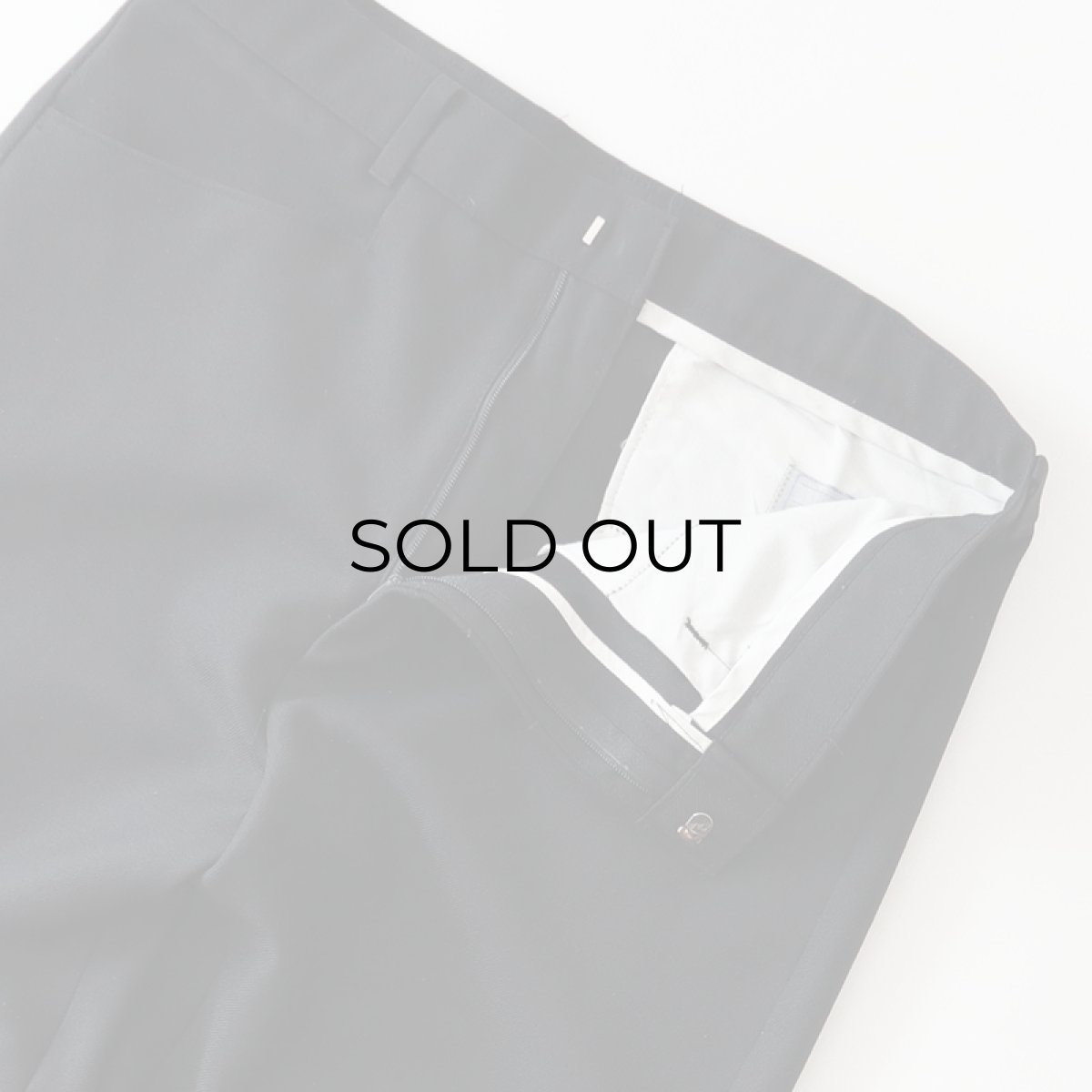画像5: 〜90's Levi's "ACTION SLACKS" POLYESTER PANTS "MADE IN USA"【BLACK  W32 程度】 (5)