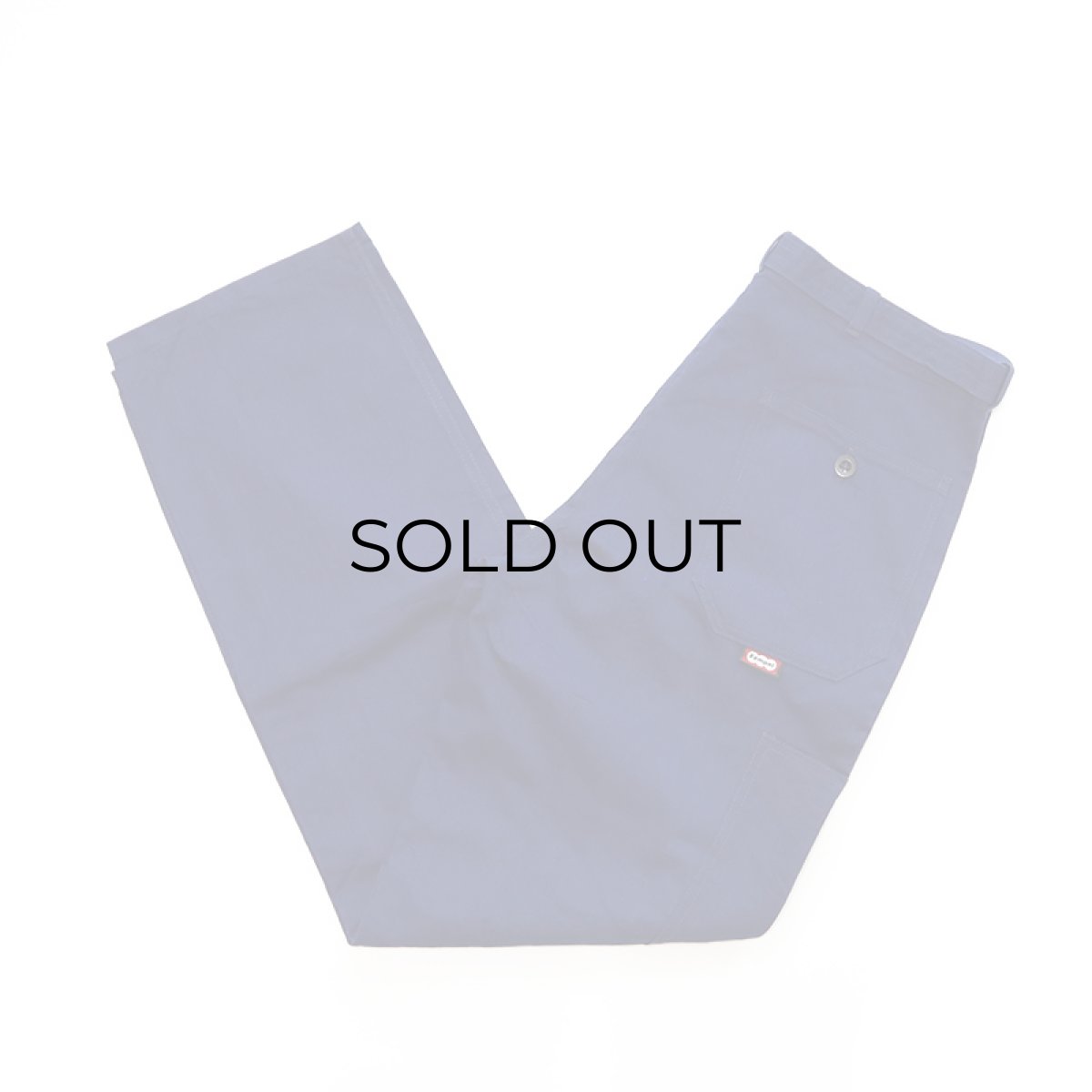 画像1: Kempel COTTON HERRINGBONE TWILL GERMAN WORK PANTS with BELT (1)