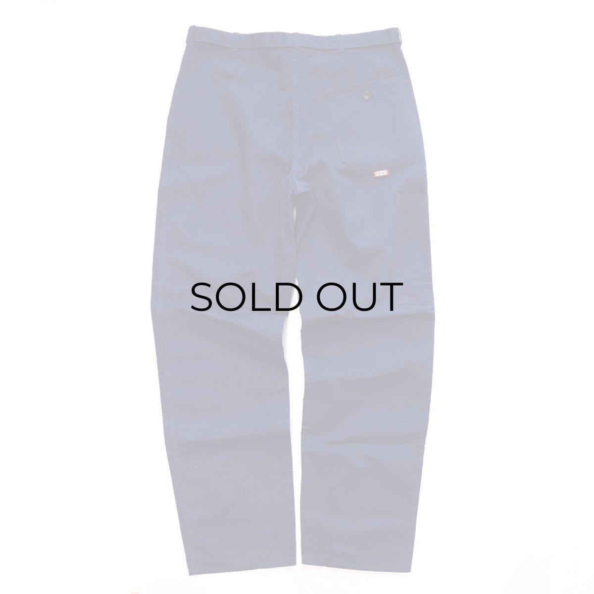 画像4: Kempel COTTON HERRINGBONE TWILL GERMAN WORK PANTS with BELT (4)