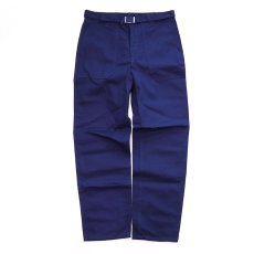 画像2: Kempel COTTON HERRINGBONE TWILL GERMAN WORK PANTS with BELT (2)