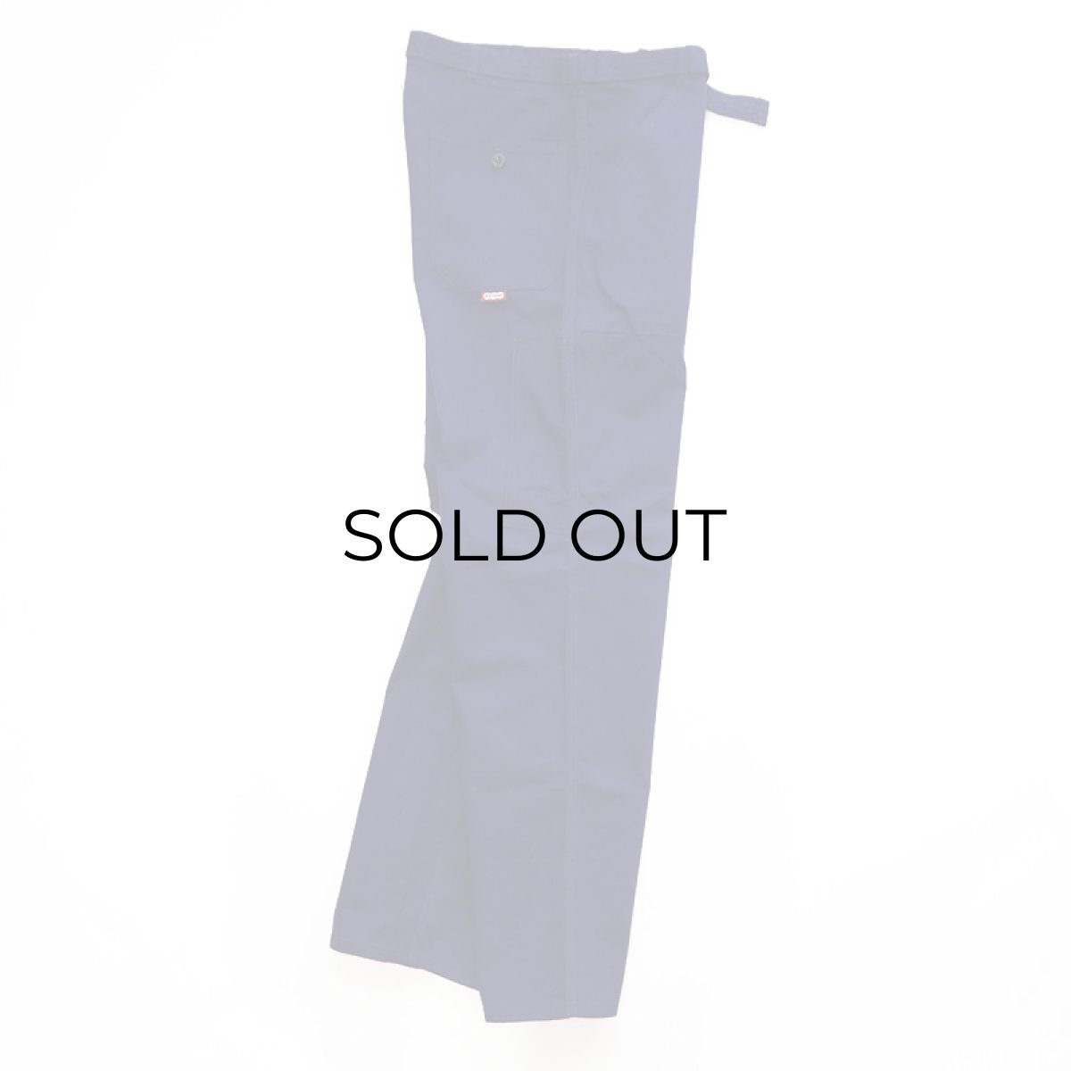 画像3: Kempel COTTON HERRINGBONE TWILL GERMAN WORK PANTS with BELT (3)