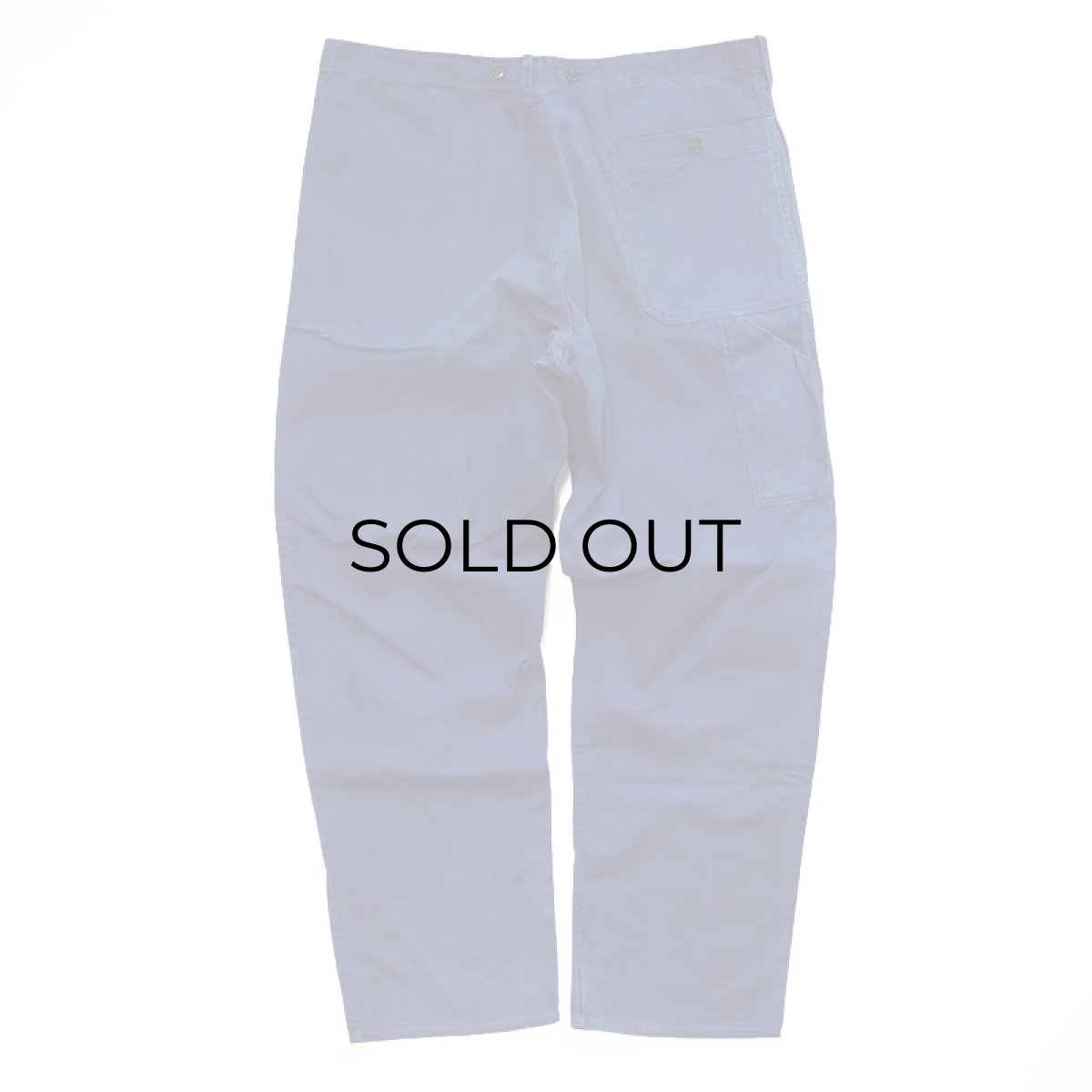 画像4: OLD UNKNOWN BRAND COTTON TWILL GERMAN WORK PANTS (4)