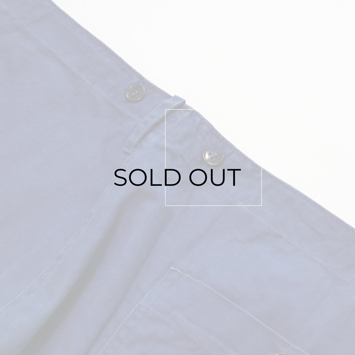 画像10: OLD UNKNOWN BRAND COTTON TWILL GERMAN WORK PANTS (10)