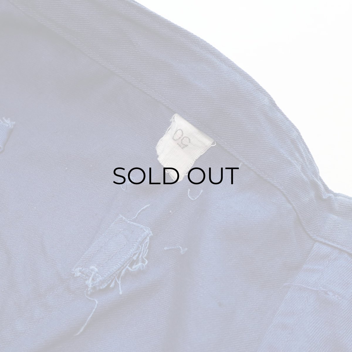 画像11: OLD UNKNOWN BRAND COTTON TWILL GERMAN WORK PANTS (11)