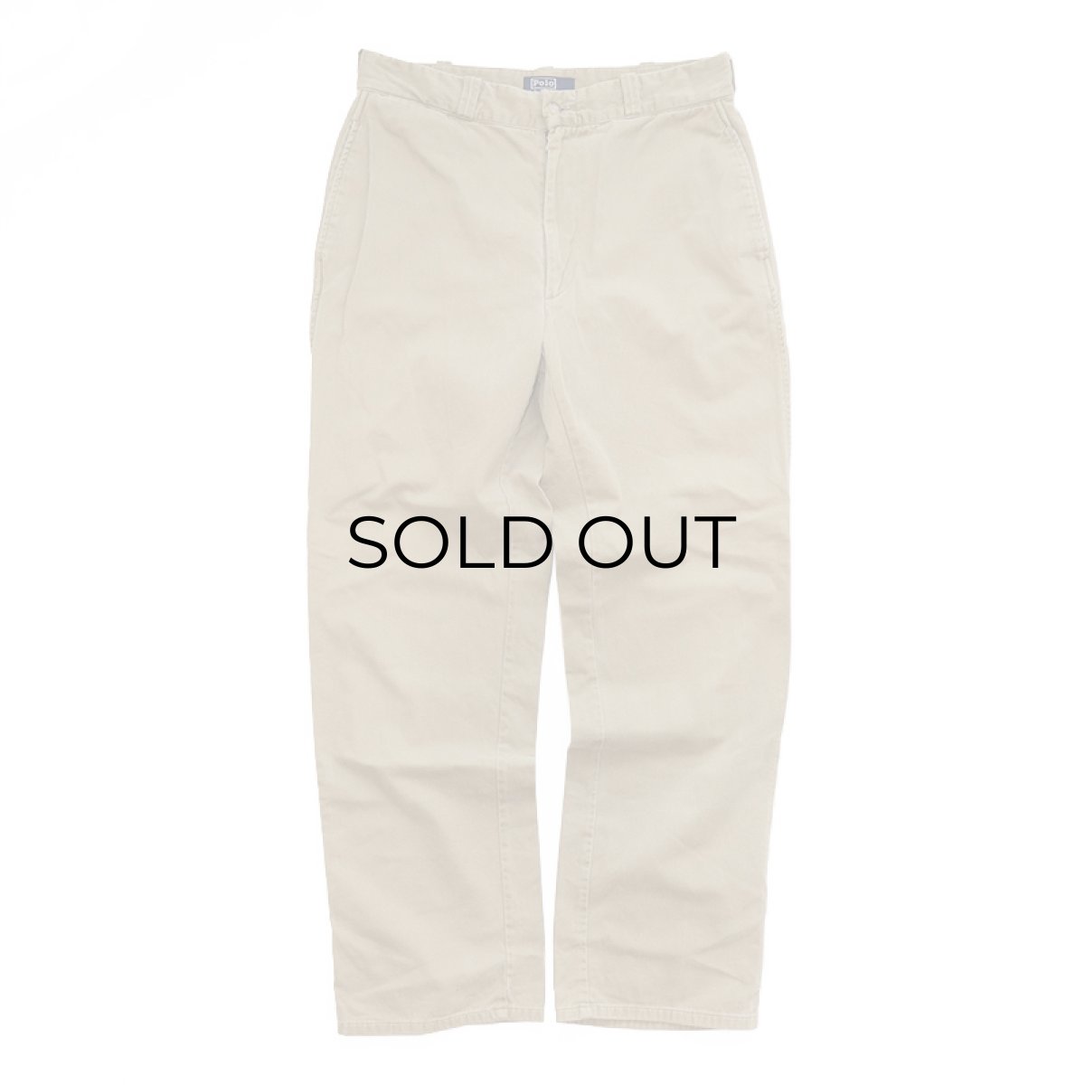 画像2: 〜90's Polo by Ralph Lauren COTTON TWILL PANTS "MADE IN USA" (2)