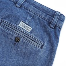 画像10: Polo by Ralph Lauren "POLO DENIM" COTTON DENIM TUCK PANTS (10)