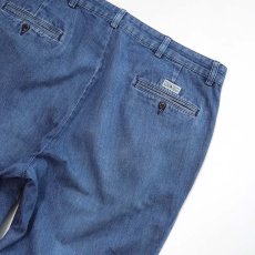 画像9: Polo by Ralph Lauren "POLO DENIM" COTTON DENIM TUCK PANTS (9)