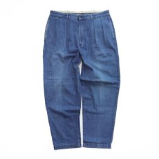 画像2: Polo by Ralph Lauren "POLO DENIM" COTTON DENIM TUCK PANTS (2)