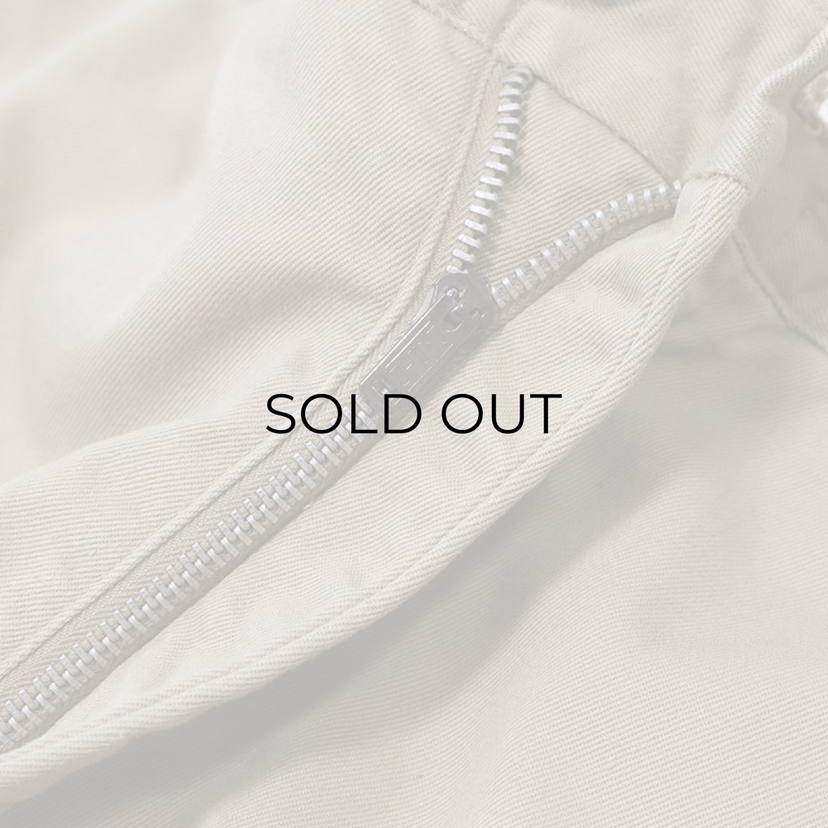 画像8: 60's US MILITARY COTTON KHAKI TROUSERS 【W32 x L25.5 程度】 (8)