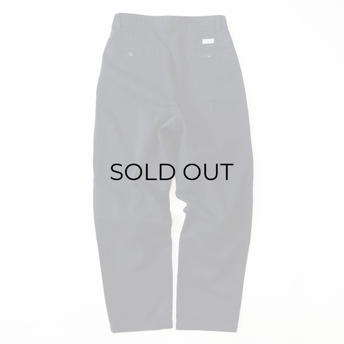 画像3: Polo by Ralph Lauren "POLO CHINO" COTTON TWILL TUCK PANTS (3)