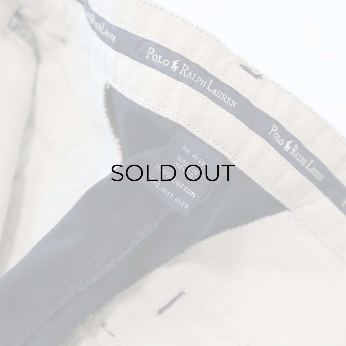 画像8: Polo by Ralph Lauren "POLO CHINO" COTTON TWILL TUCK PANTS (8)