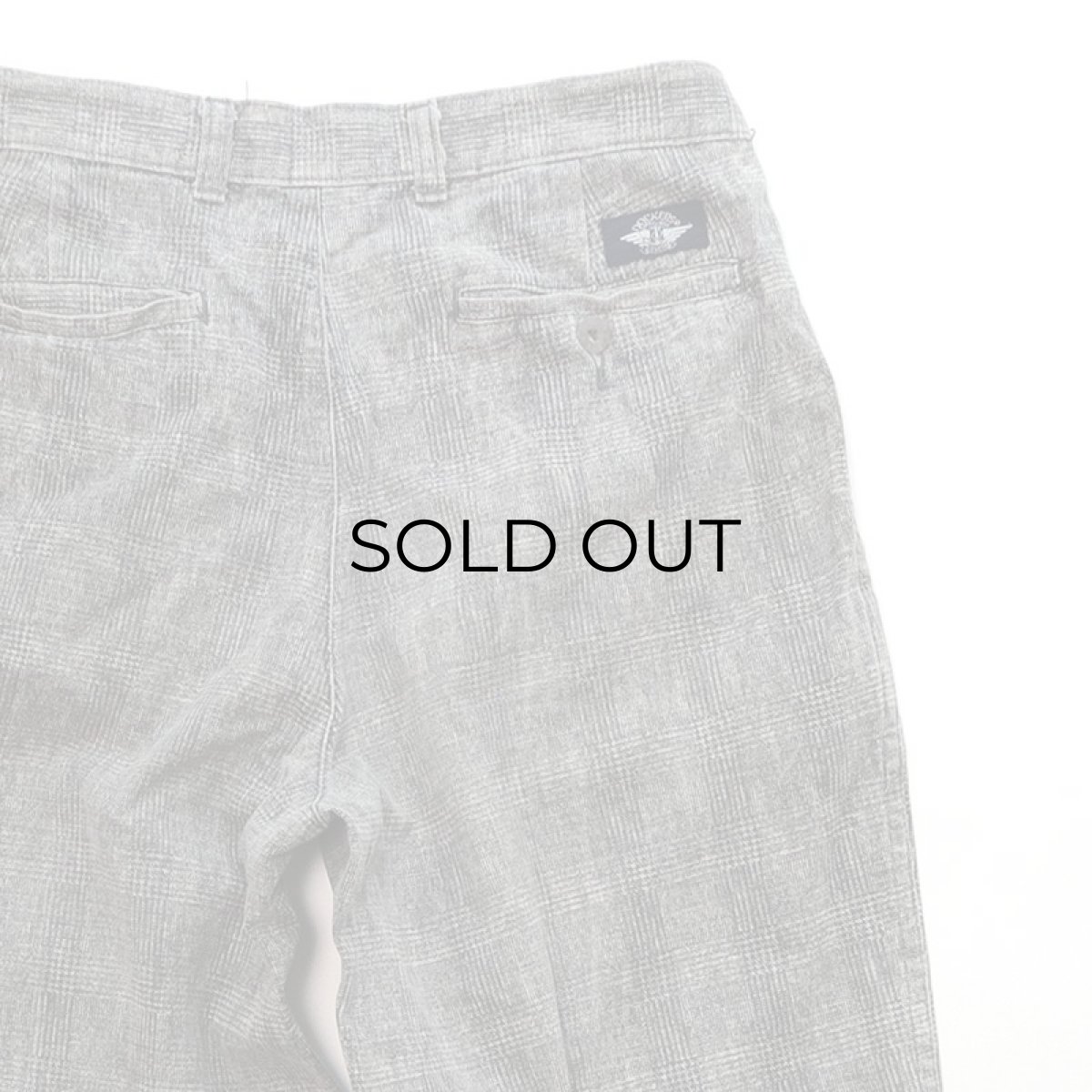 画像7: 〜90's DOCKERS COTTON PRINT CHECK TUCK PANTS (7)