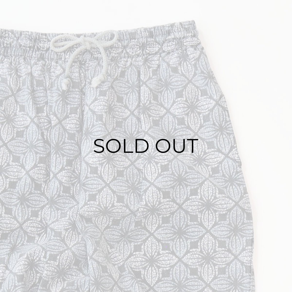 画像5: 80's East Pole COTTON ALL OVER PATTERN EASY PANTS (5)