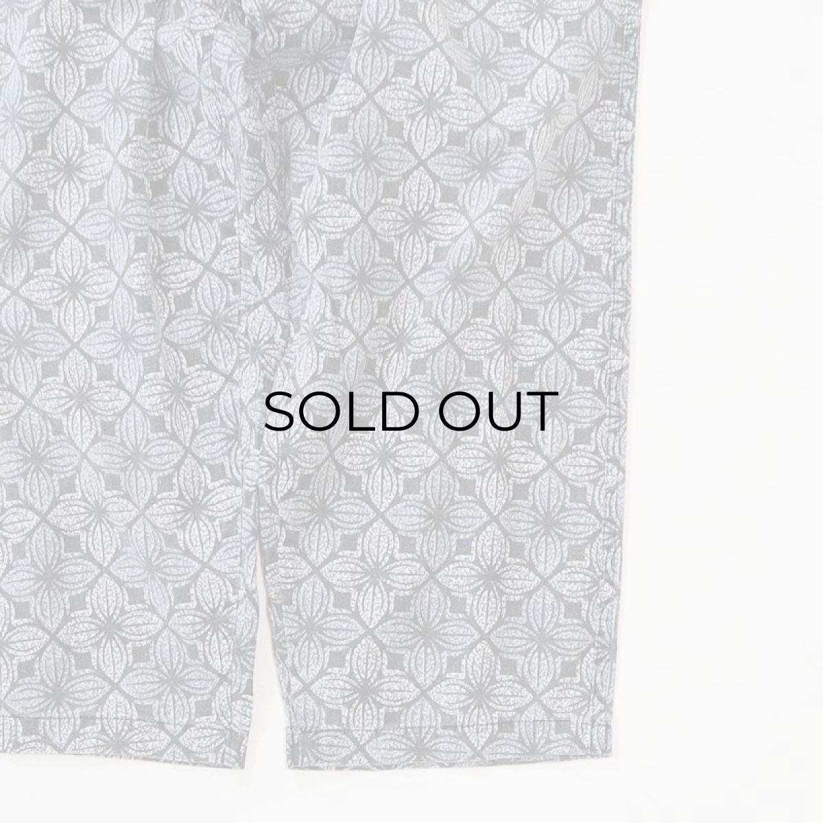 画像6: 80's East Pole COTTON ALL OVER PATTERN EASY PANTS (6)