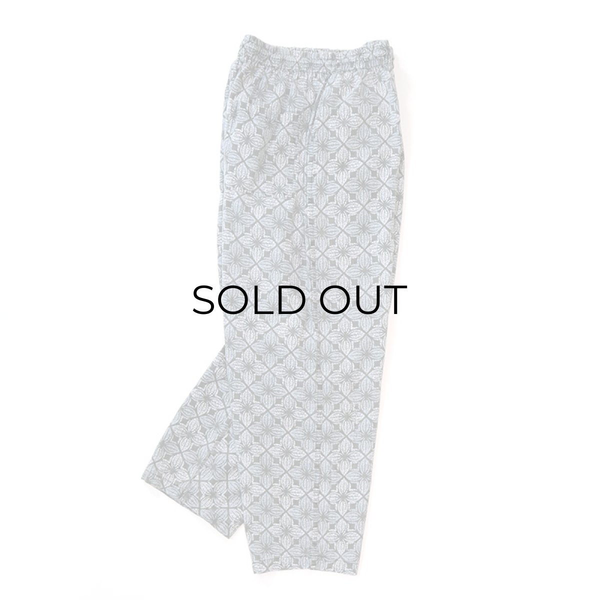 画像3: 80's East Pole COTTON ALL OVER PATTERN EASY PANTS (3)