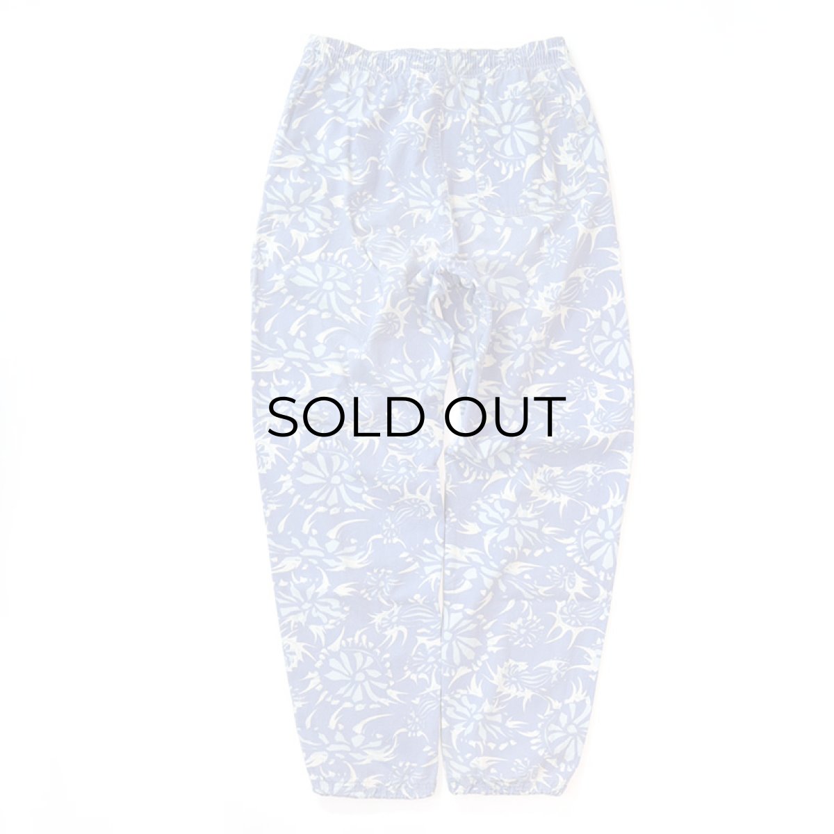 画像4: 80's VER TI CAL COTTON ALL OVER PATTERN EASY PANTS (4)