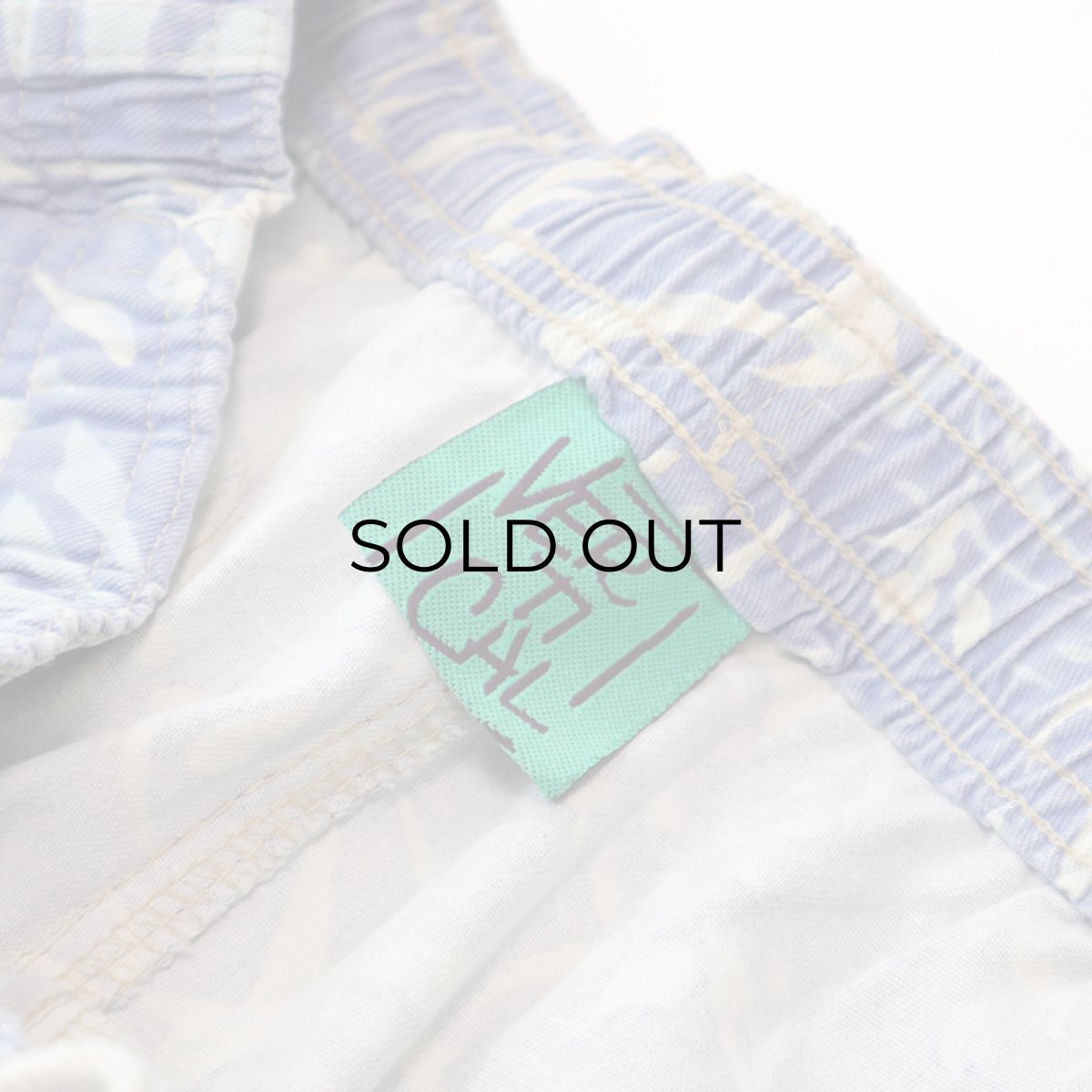 画像9: 80's VER TI CAL COTTON ALL OVER PATTERN EASY PANTS (9)