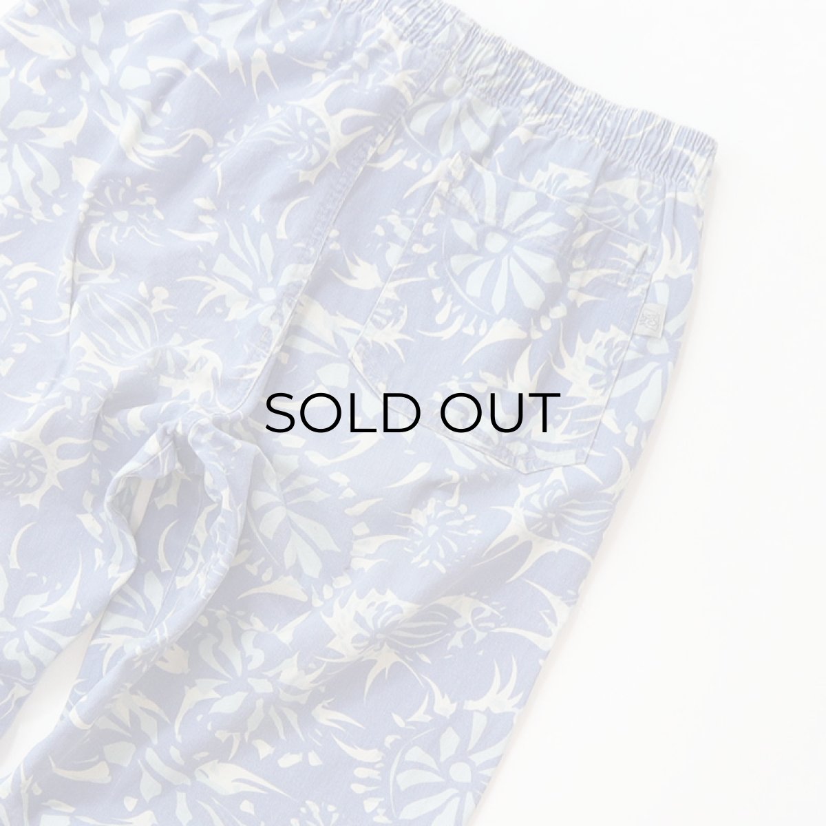 画像7: 80's VER TI CAL COTTON ALL OVER PATTERN EASY PANTS (7)