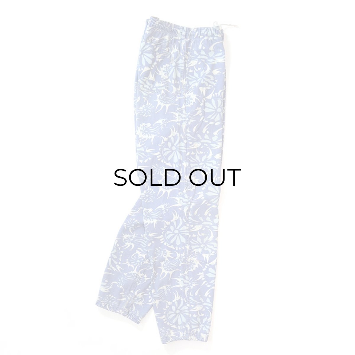 画像3: 80's VER TI CAL COTTON ALL OVER PATTERN EASY PANTS (3)