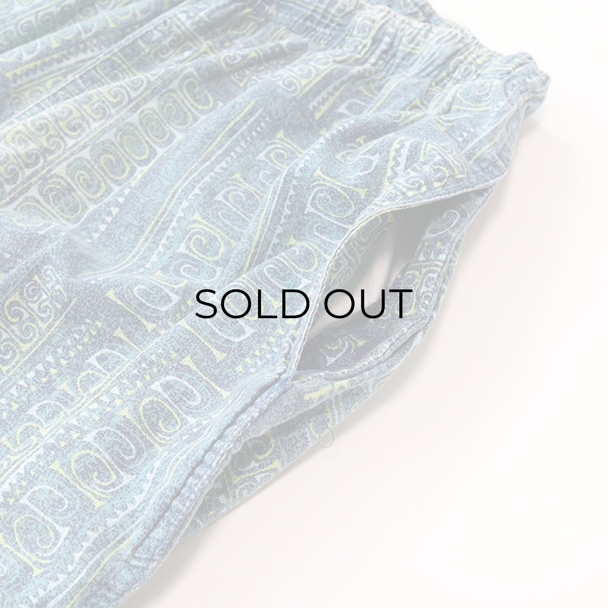 画像7: 〜90's Wannabee COTTON ALL OVER PATTERN EASY PANTS (7)