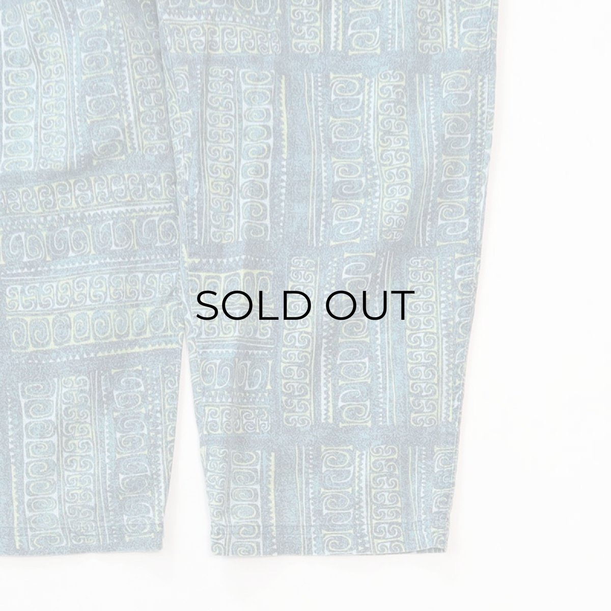 画像6: 〜90's Wannabee COTTON ALL OVER PATTERN EASY PANTS (6)