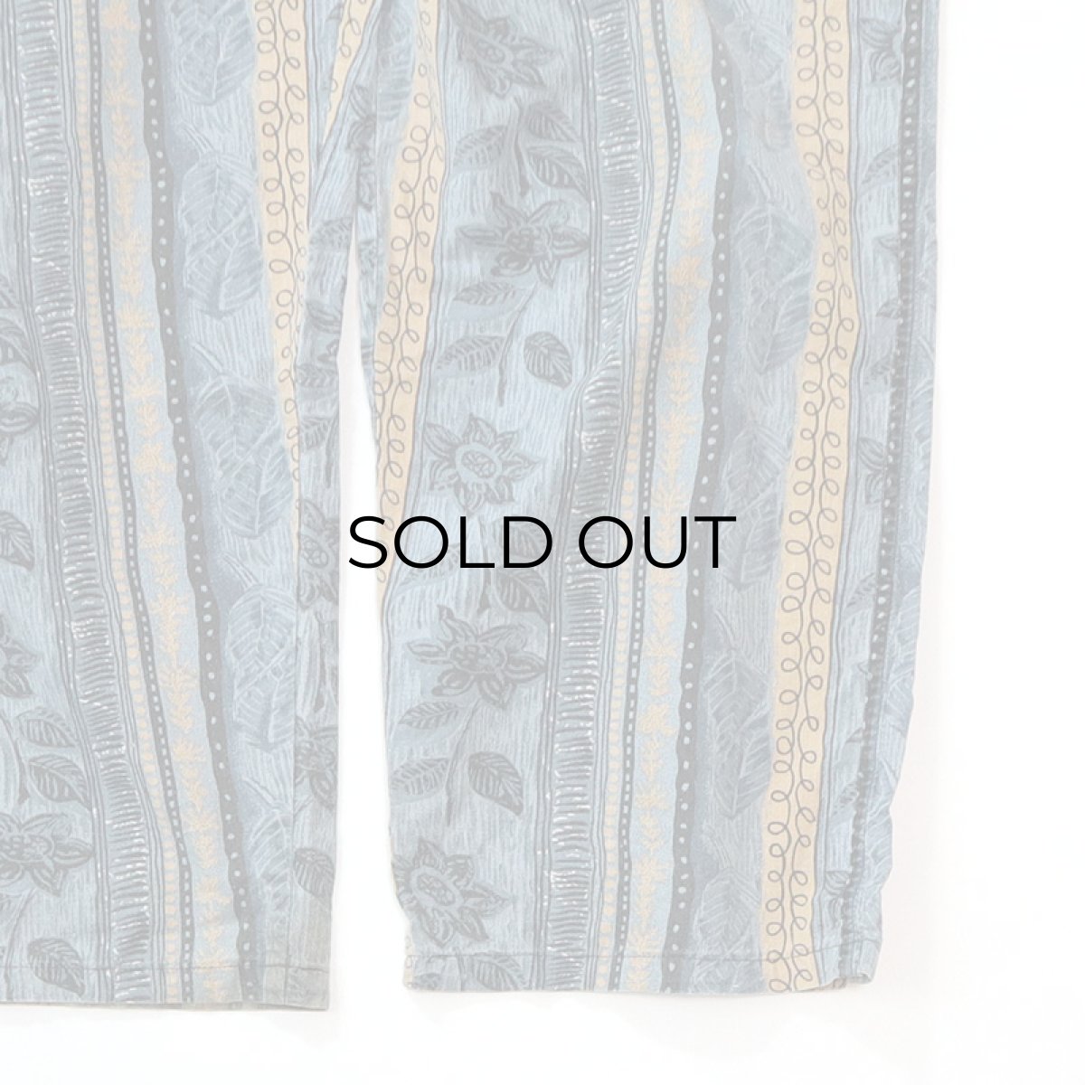 画像7: 〜90's ACTION'S COTTON ALL OVER PATTERN EASY PANTS (7)