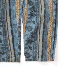 画像7: 〜90's ACTION'S COTTON ALL OVER PATTERN EASY PANTS (7)