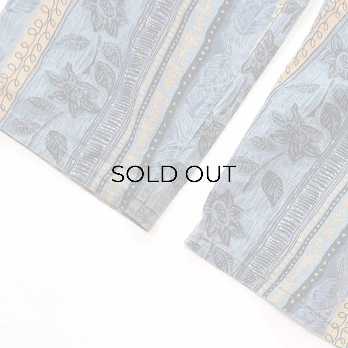 画像10: 〜90's ACTION'S COTTON ALL OVER PATTERN EASY PANTS (10)