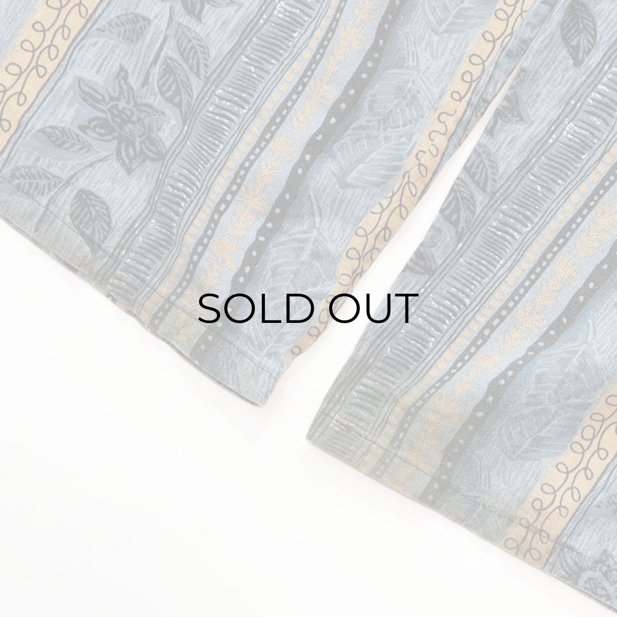 画像11: 〜90's ACTION'S COTTON ALL OVER PATTERN EASY PANTS (11)