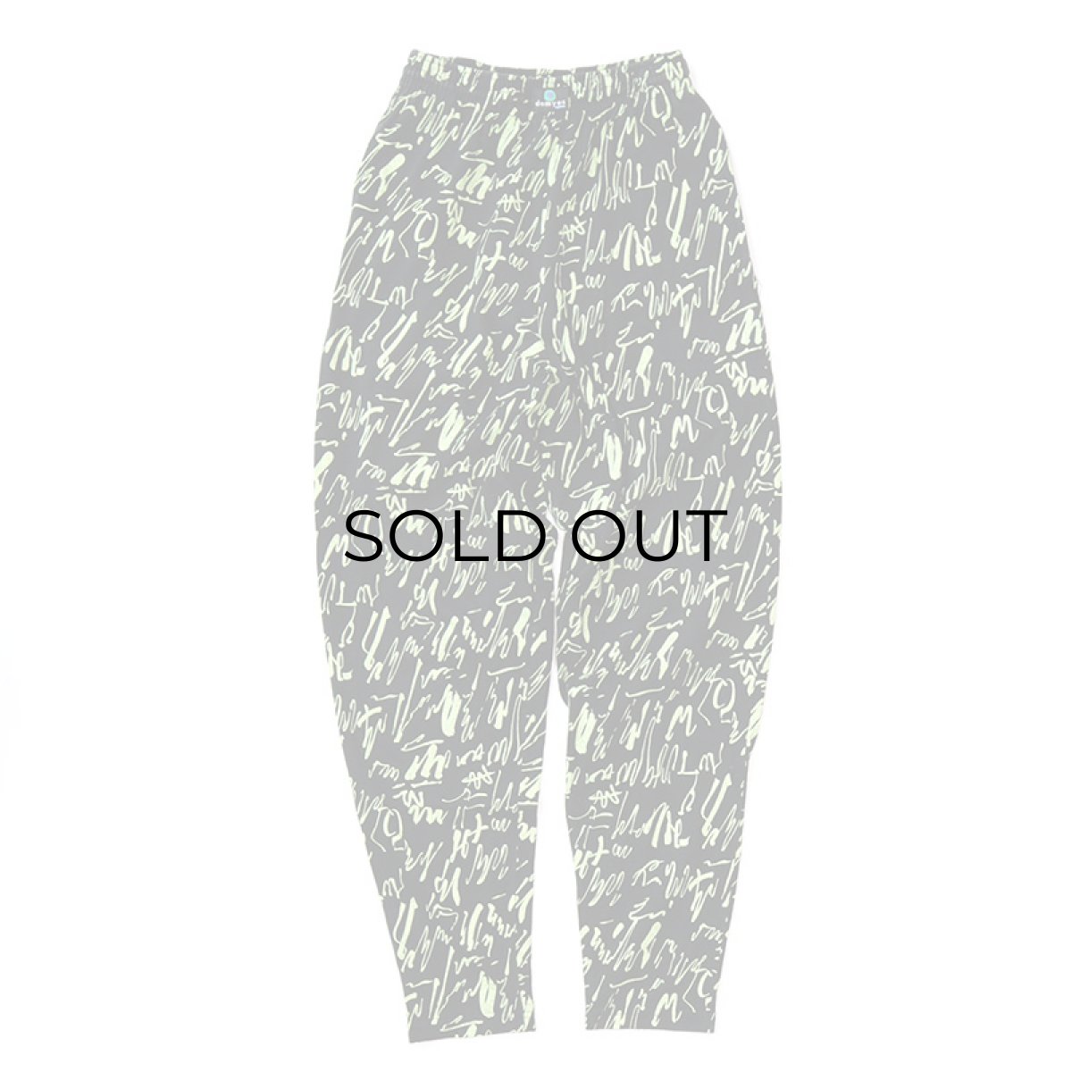 画像2: 〜90's domyos by DECATHLON COTTON ALL OVER PATTERN EASY PANTS (2)