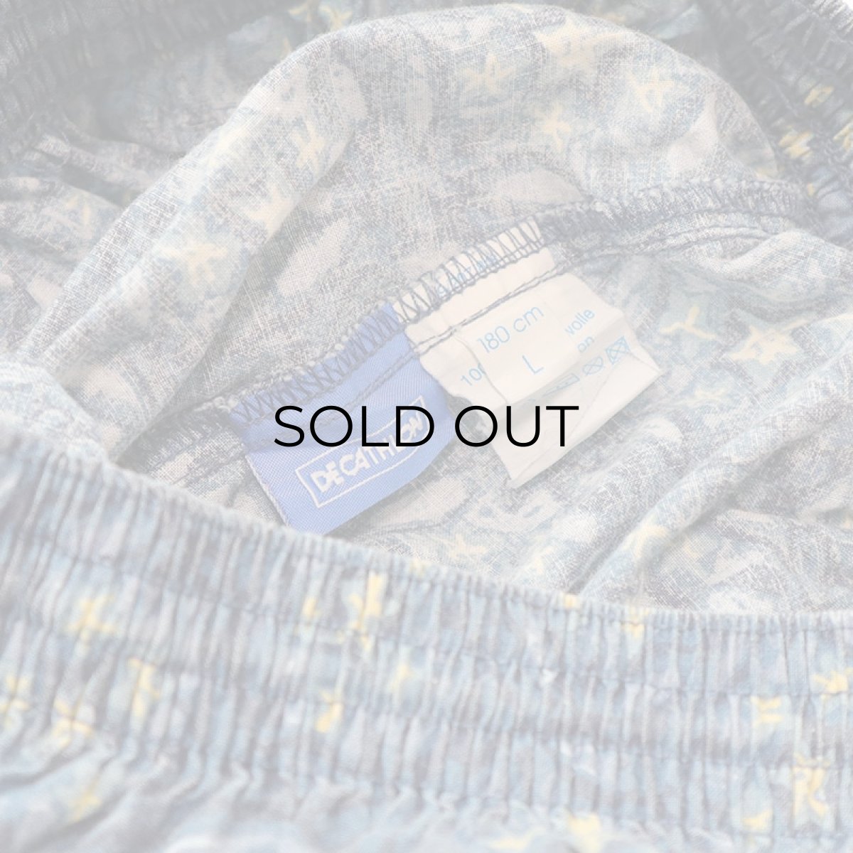 画像12: 〜90's DECATHLON COTTON ALL OVER PATTERN EASY PANTS (12)