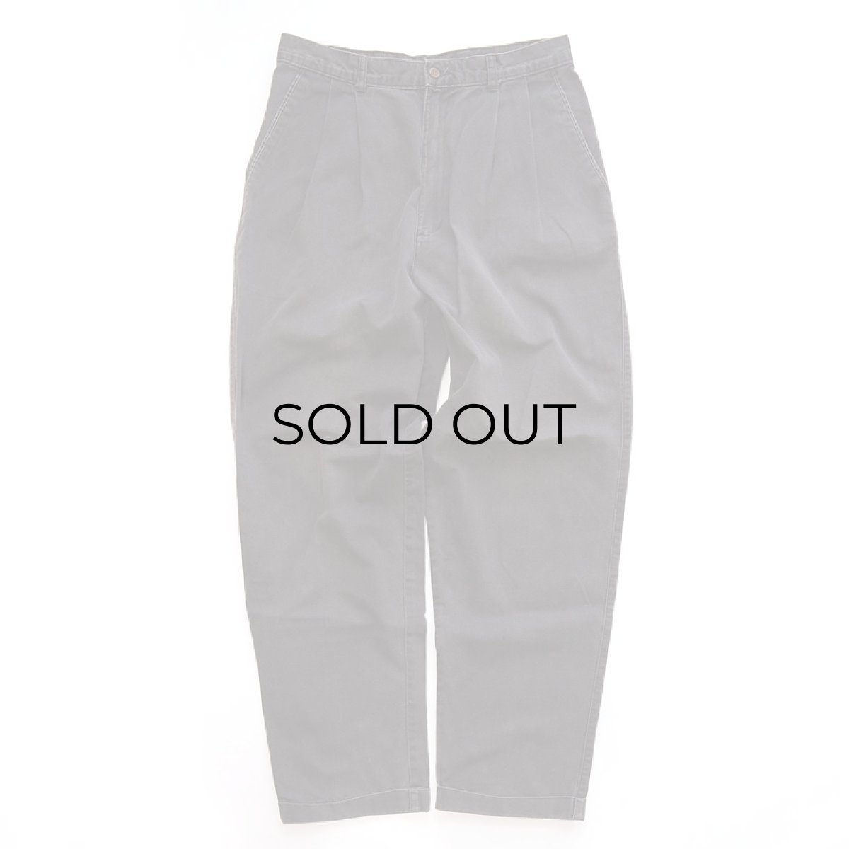 画像2: 〜90's DOCKERS COTTON TWILL TUCK PANTS (2)