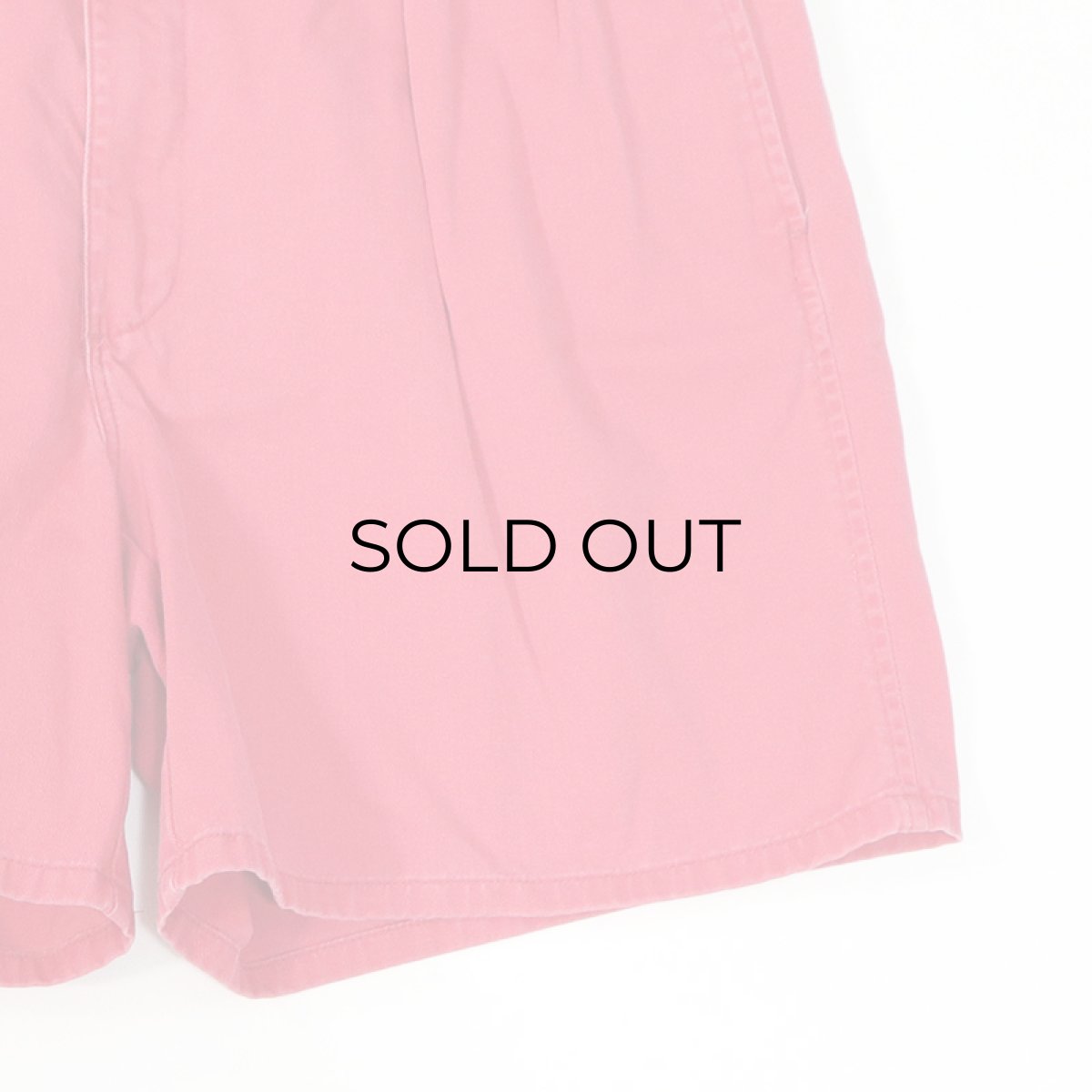 画像5: 90's Polo by Ralph Lauren "POLO CHINO" COTTON TWILL TUCK SHORTS【W34 程度】 (5)