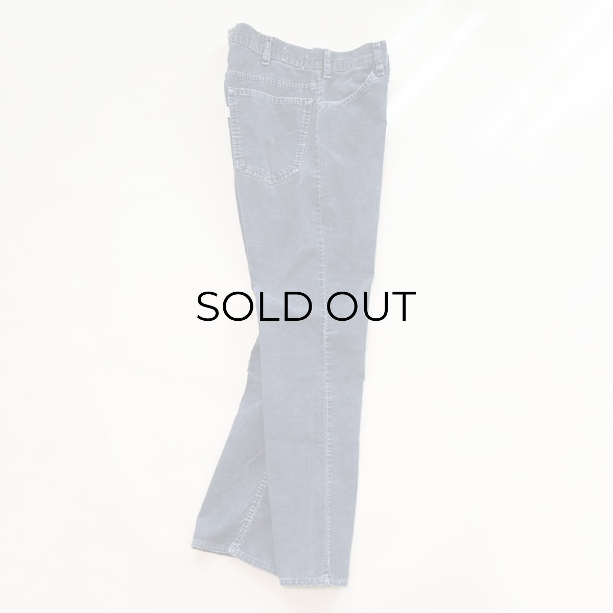 画像3: OLD LEVI'S 519 CORDUROY PANTS 【NAVY  W32 程度】 (3)