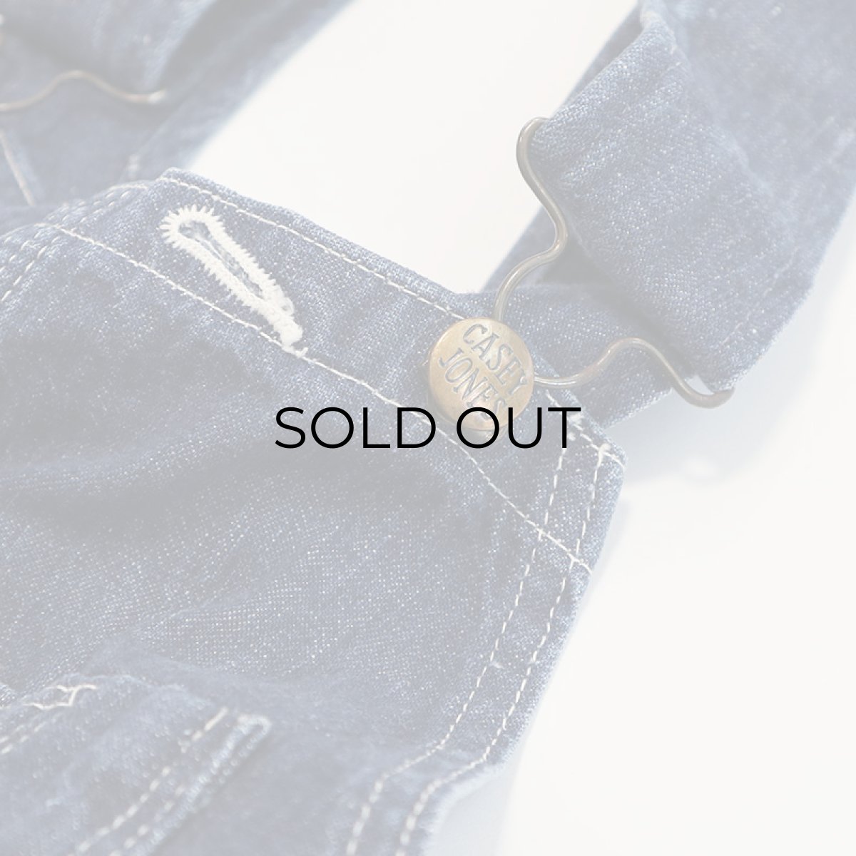 画像4: 〜60's BLUE BELL "CASEY JONES" COTTON DENIM OVERALL (4)