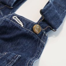 画像4: 〜60's BLUE BELL "CASEY JONES" COTTON DENIM OVERALL (4)