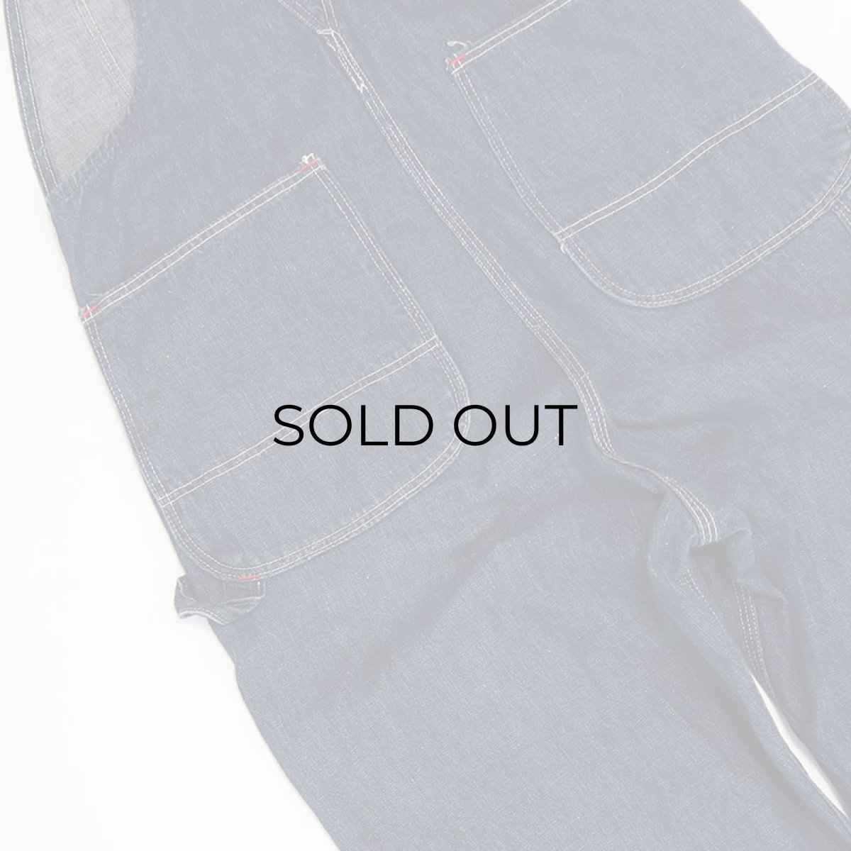 画像7: 〜60's BLUE BELL "CASEY JONES" COTTON DENIM OVERALL (7)