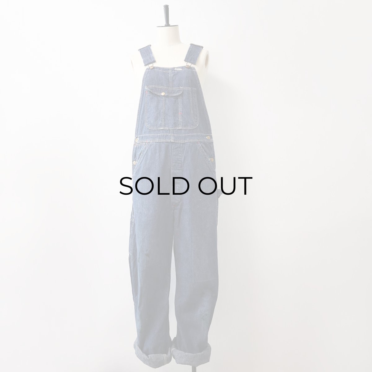 画像11: 〜60's BLUE BELL "CASEY JONES" COTTON DENIM OVERALL (11)