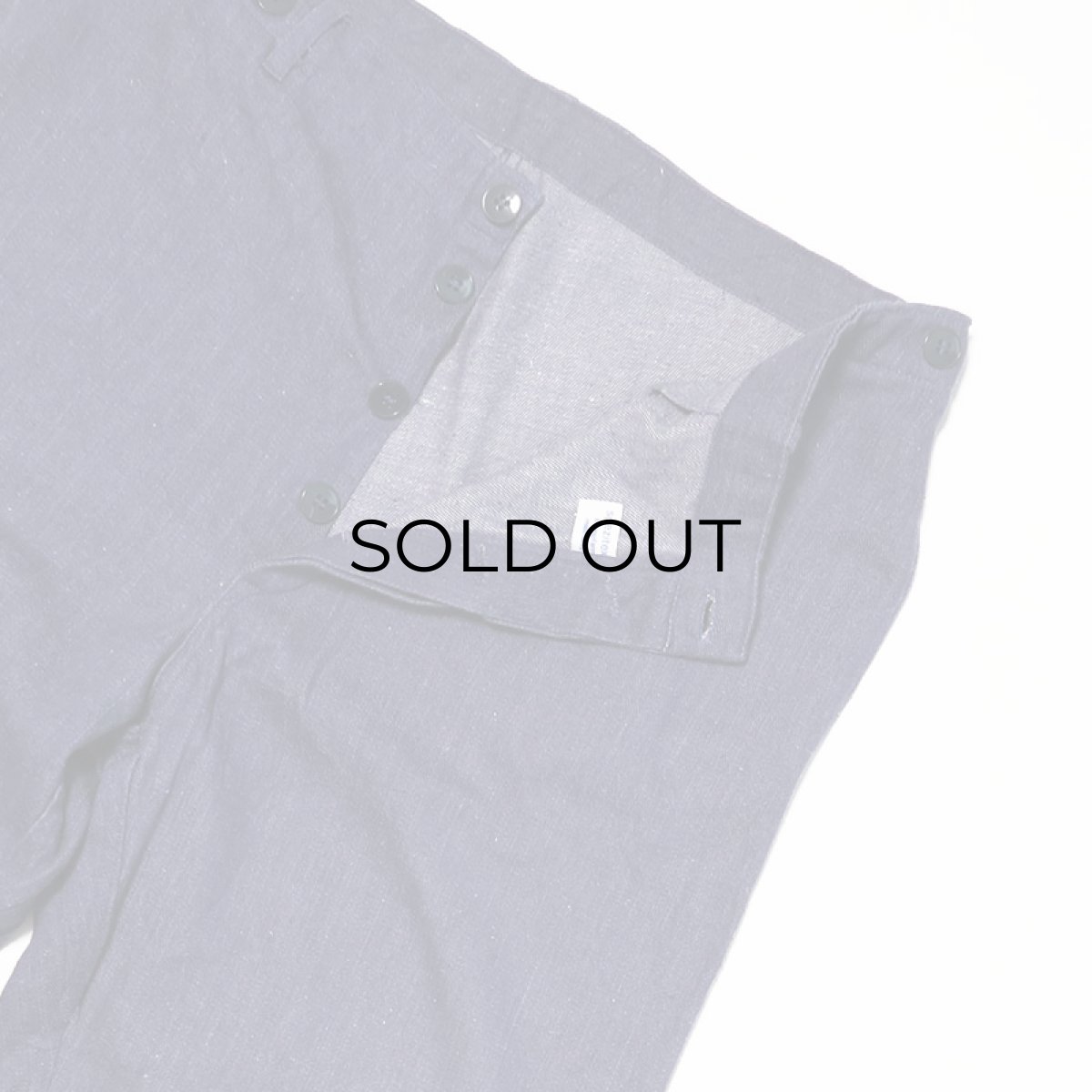 画像5: OLD VEB beb BENNECKENSTEIN Lt.Oz DENIM GERMAN WORK PANTS　【W36 x L31.5 程度】 (5)