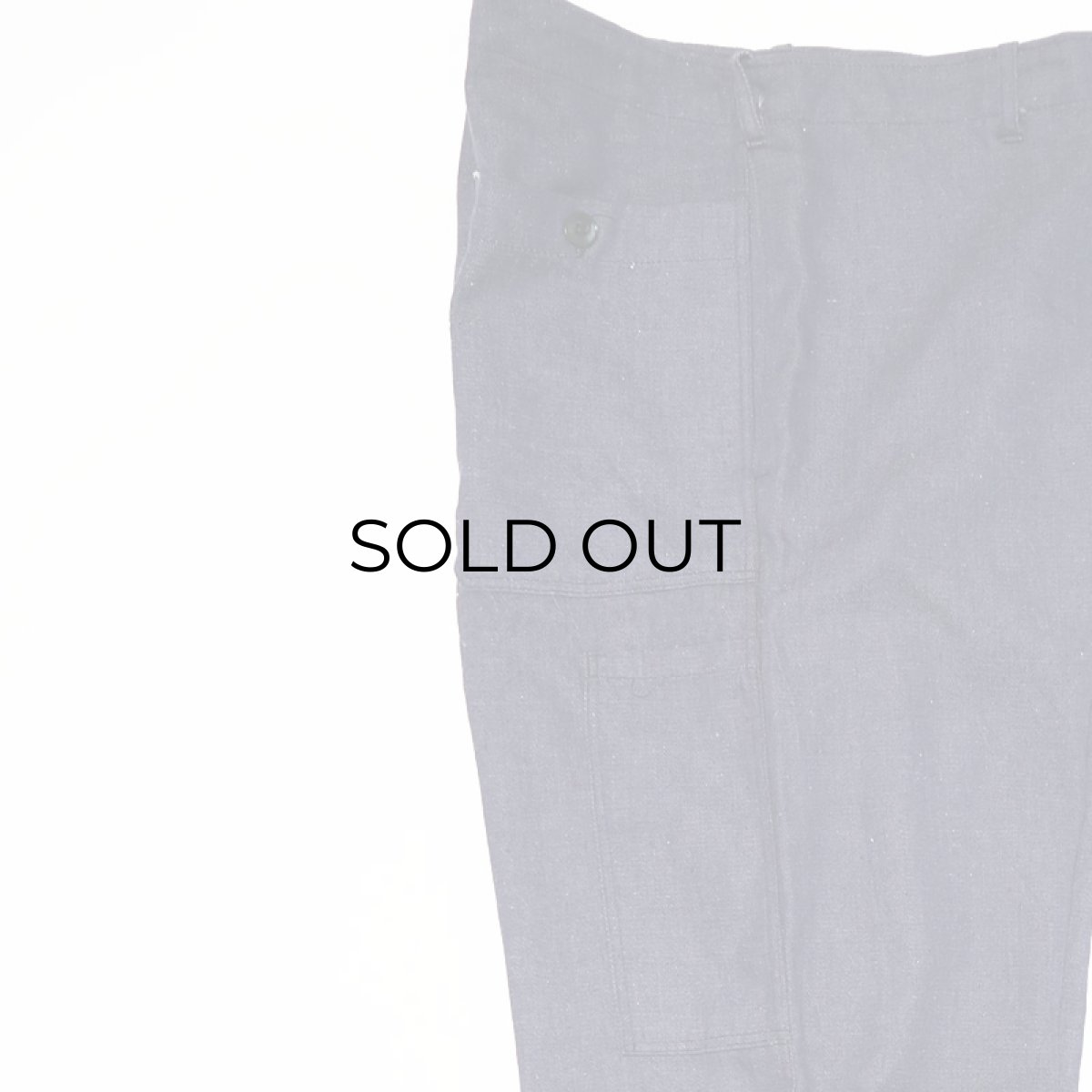 画像9: OLD UNKNOWN BRAND Lt.Oz DENIM GERMAN WORK PANTS　【W37 x L29 程度】 (9)